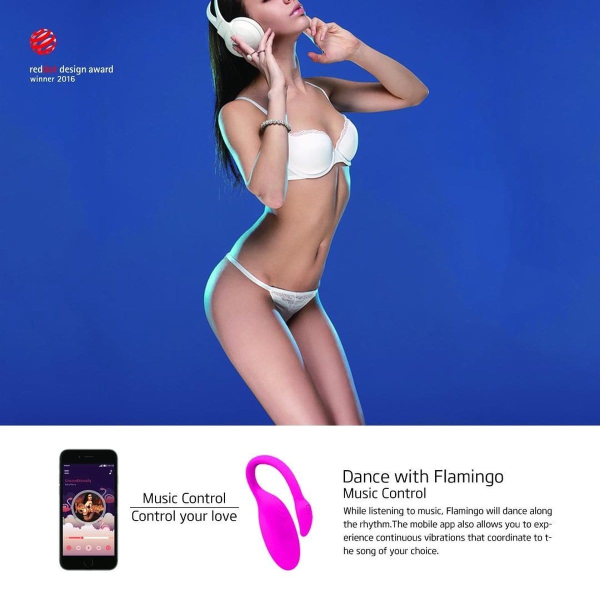 Magic Motion - Flamingo Vibrating Bullet | App Controlled Magic Motion - For Me To Love