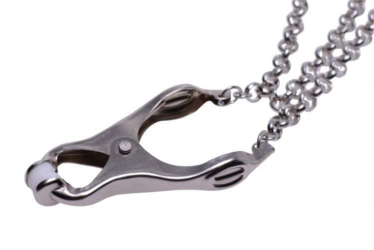 Master Series - Affix Triple Chain Nipple Clamps Master Series - For Me To Love