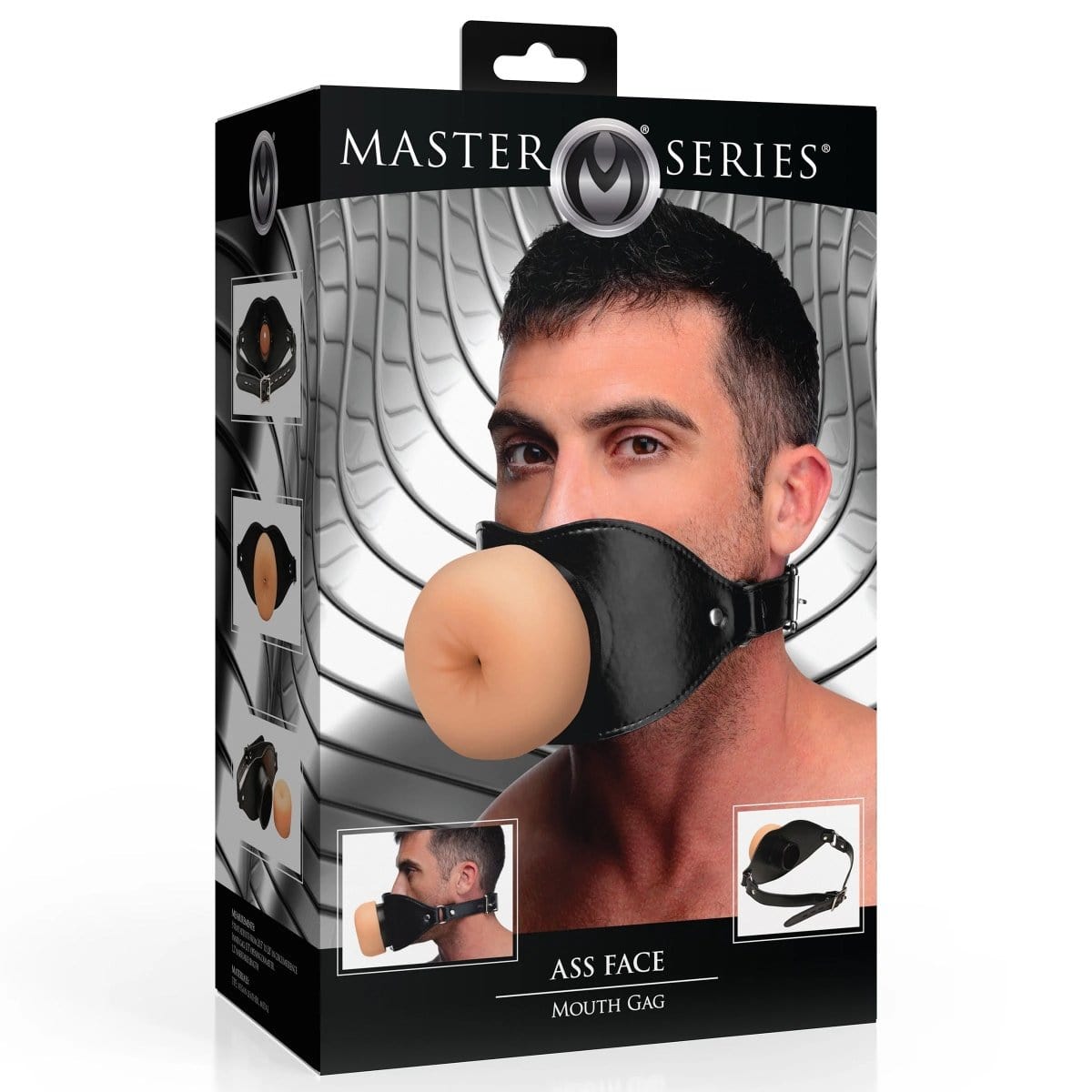 Master Series - Ass Face Mouth Gag | Fully Adjustable Master Series - For Me To Love