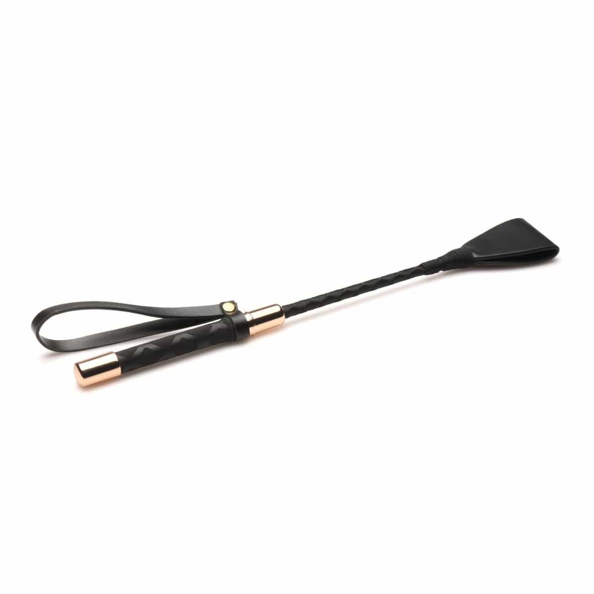 Master Series - Black & Gold Riding Crop | 12 inches Master Series - For Me To Love