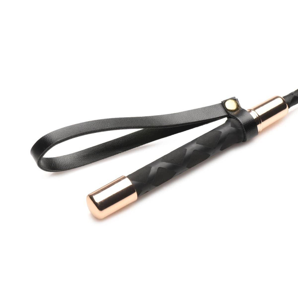 Master Series - Black & Gold Riding Crop | 18 inches Master Series - For Me To Love