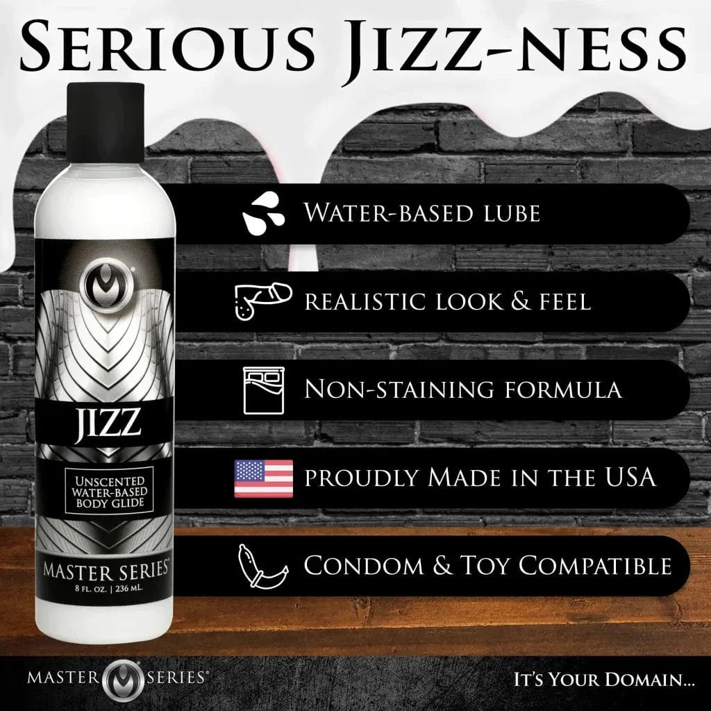 Master Series - Jizz Unscented Water Based Lube | 236ml Master Series - For Me To Love