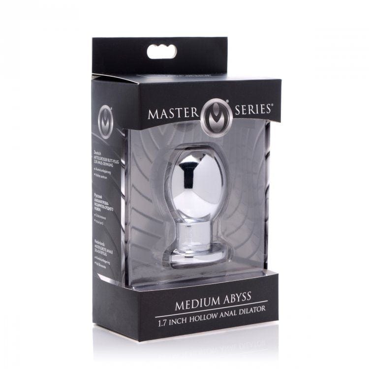 Master Series - Medium Abyss 1.75 Inch Hollow Anal Dilator Master Series - For Me To Love