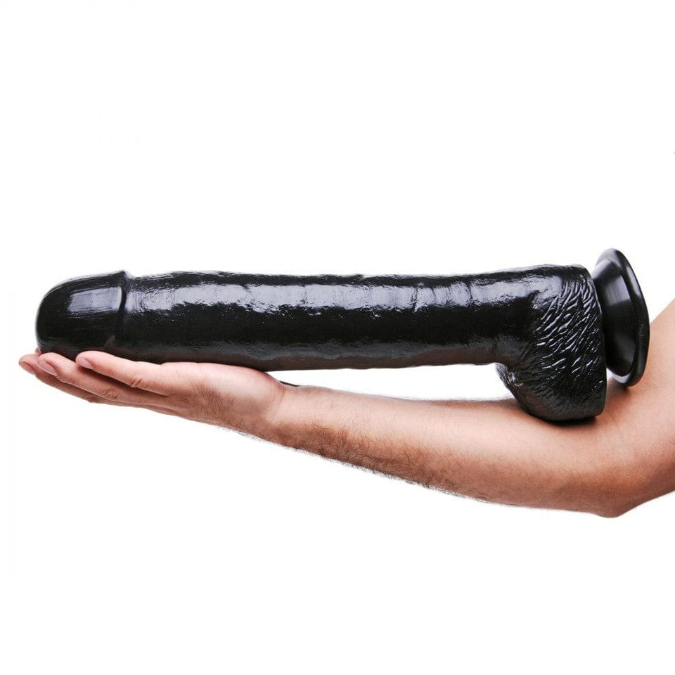 Master Series - The Black Destroyer Suction Cup Dildo | Huge 17 Inches Master Series - For Me To Love