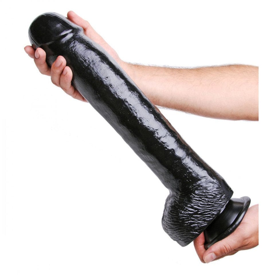 Master Series - The Black Destroyer Suction Cup Dildo | Huge 17 Inches Master Series - For Me To Love