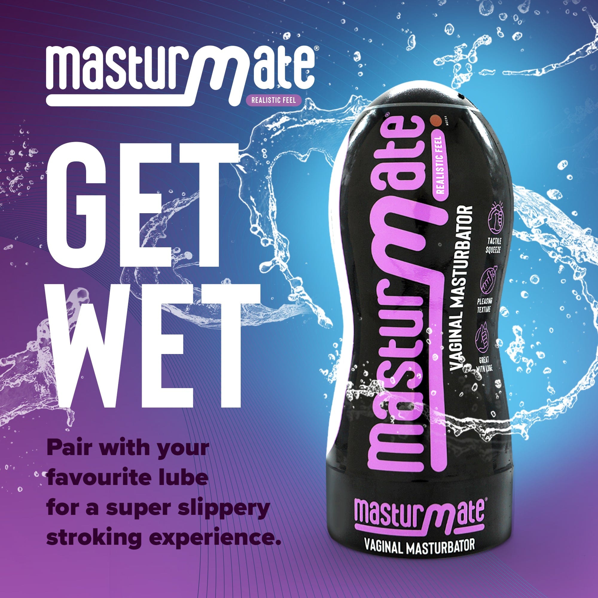 Masturmate - Vagina - Realistic Feel Male Masturbator | Mocha MasturMate - For Me To Love