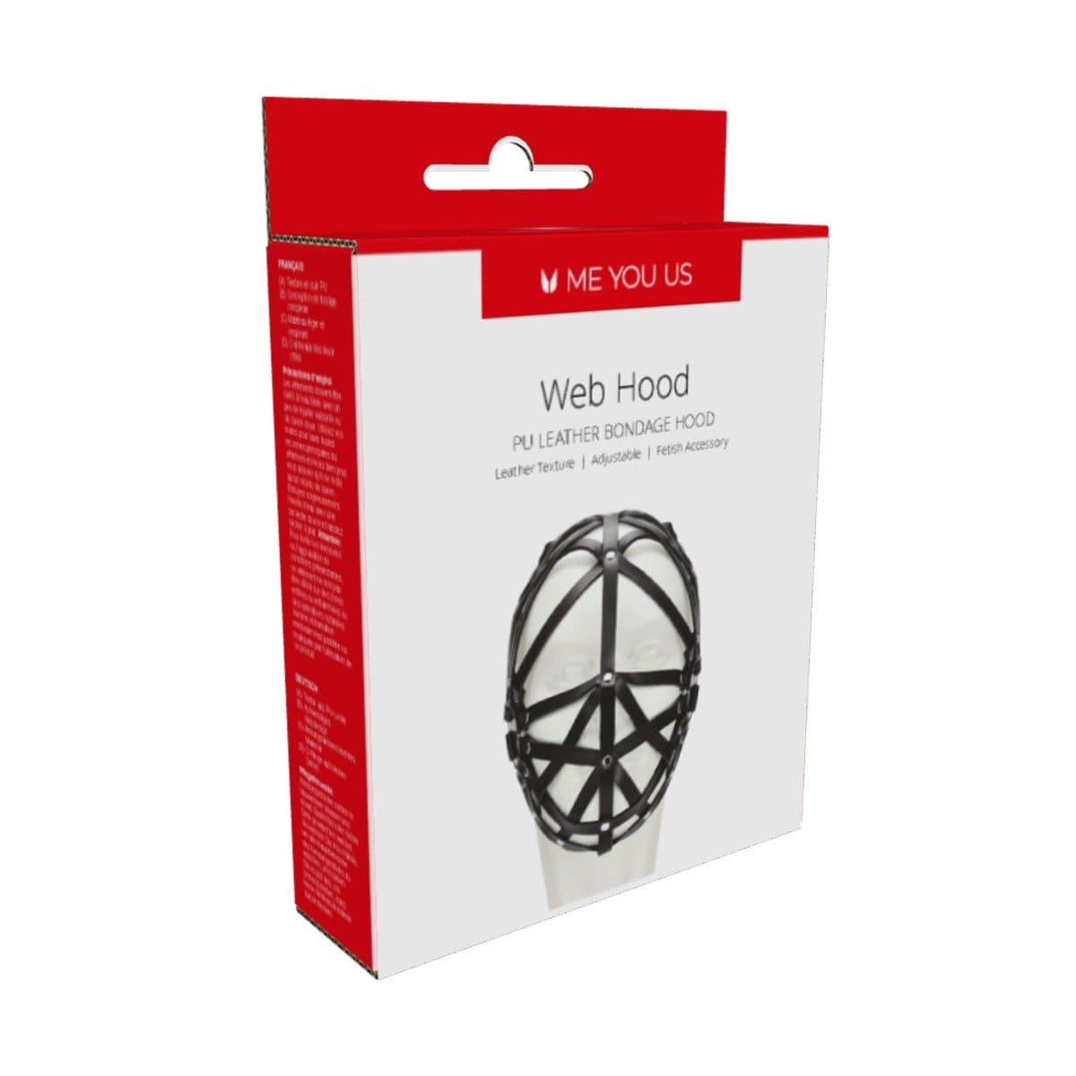 Me You Us Black Web Hood Mask Me You Us - For Me To Love
