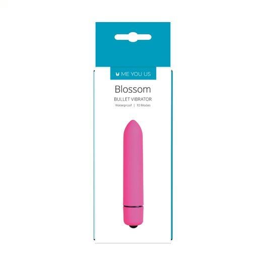 Me You Us - Blossom 10 Mode Bullet Vibrator | Black and Pink Me You Us - For Me To Love