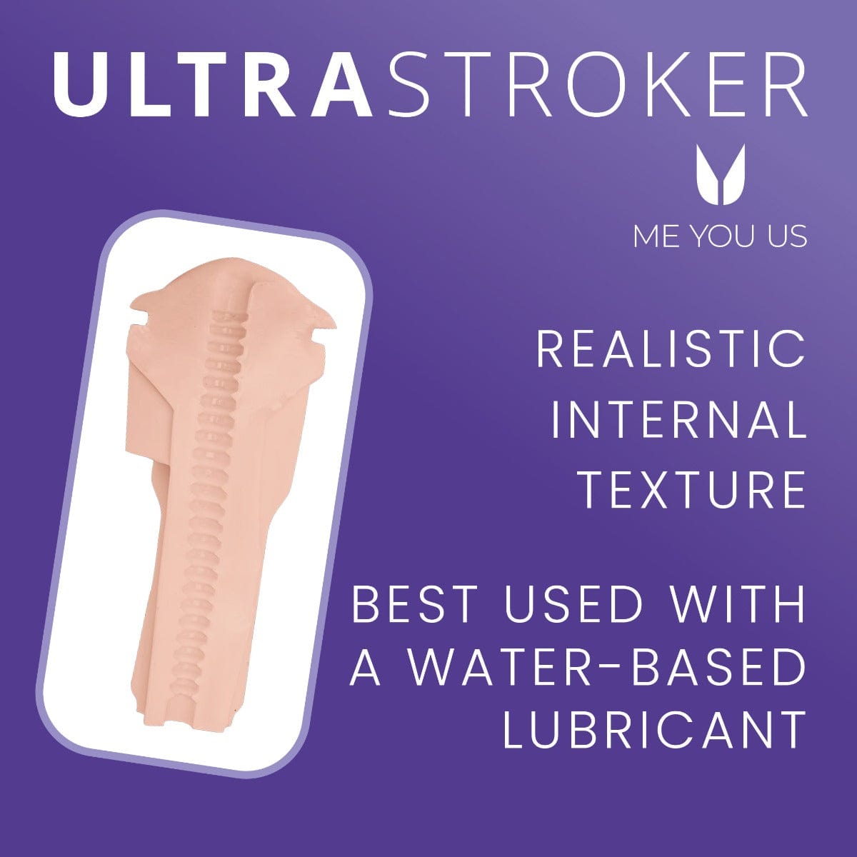 Me You Us - Blow Job Stroker Vanilla | Male Masturbator Me You Us - For Me To Love