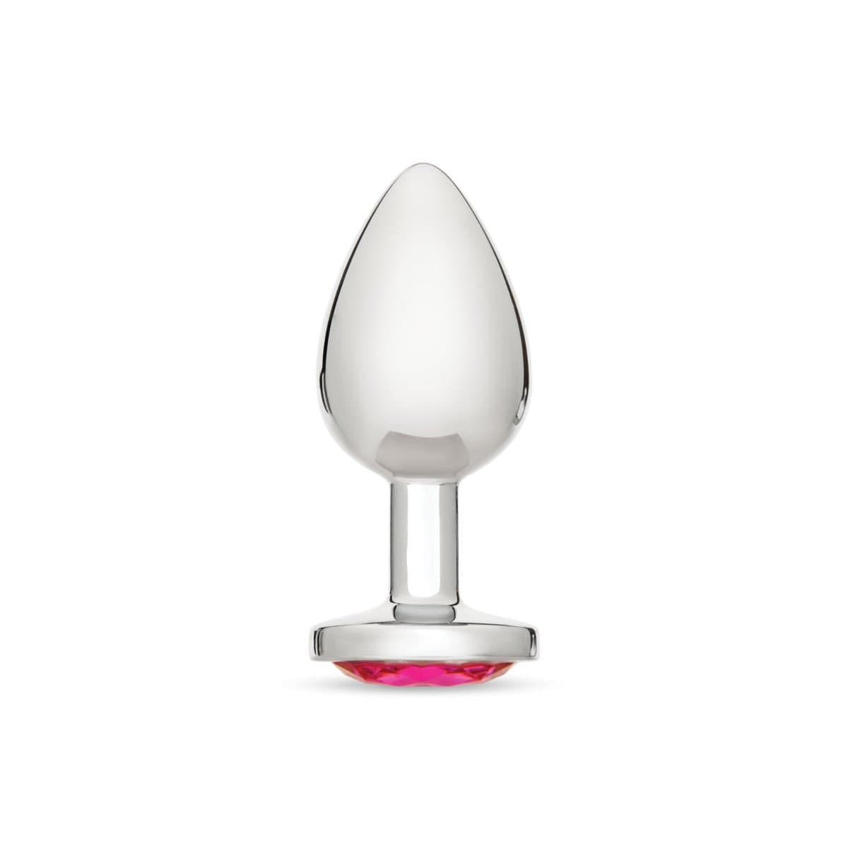 Me You Us Crystal Jewels Aluminium Butt Plug - Pink Diamond - Choice of Large or Medium Me You Us - For Me To Love