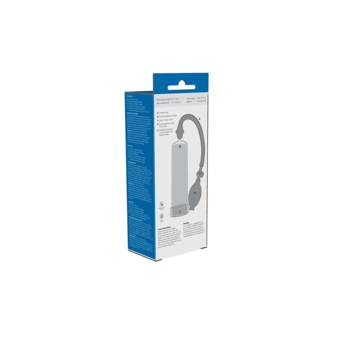 Me You Us - Pumped Up Penis Pump - Smoke 7.5 inches Me You Us - For Me To Love