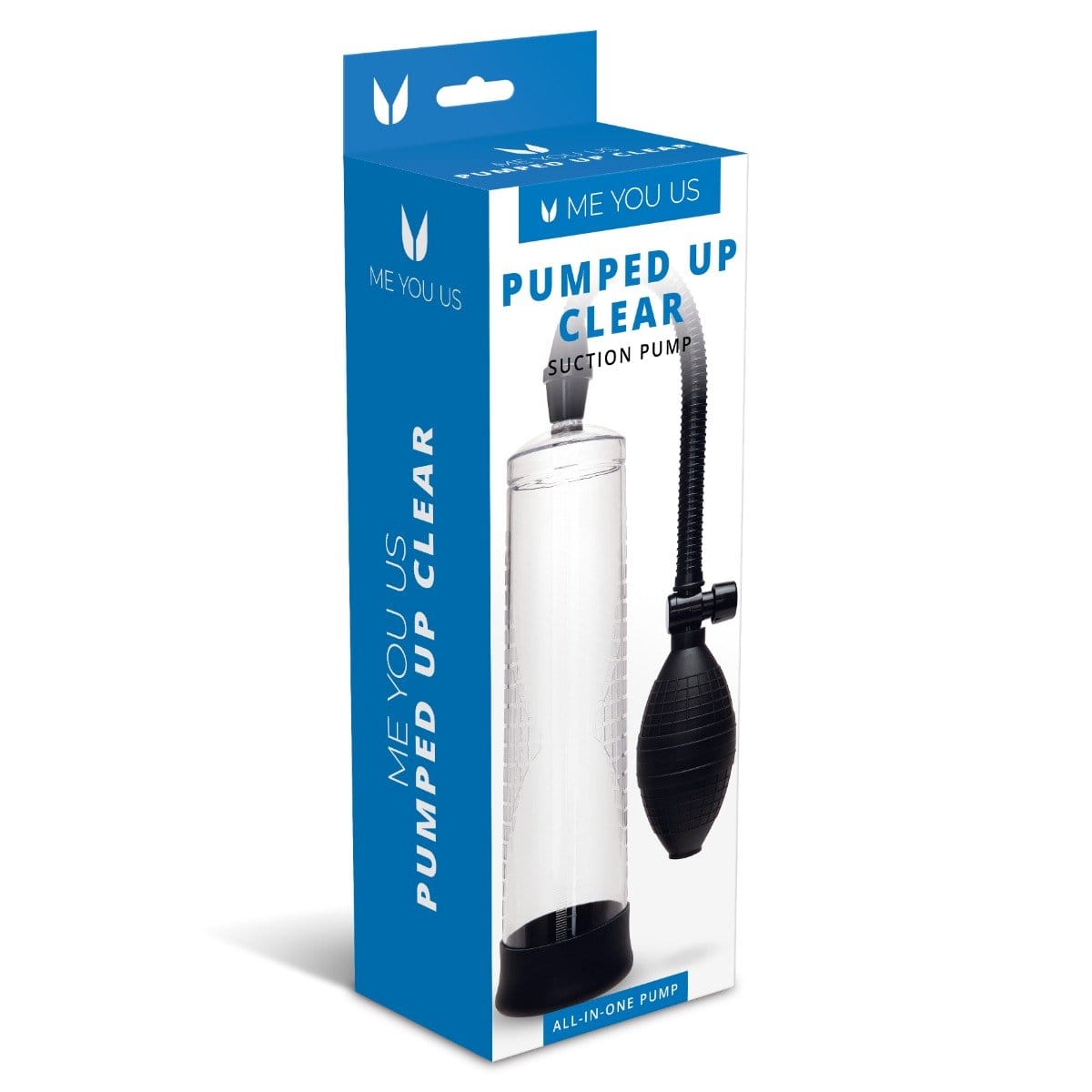 Me You Us - Pumped Up Suction Penis Pump | Clear 8.5 inches Me You Us - For Me To Love