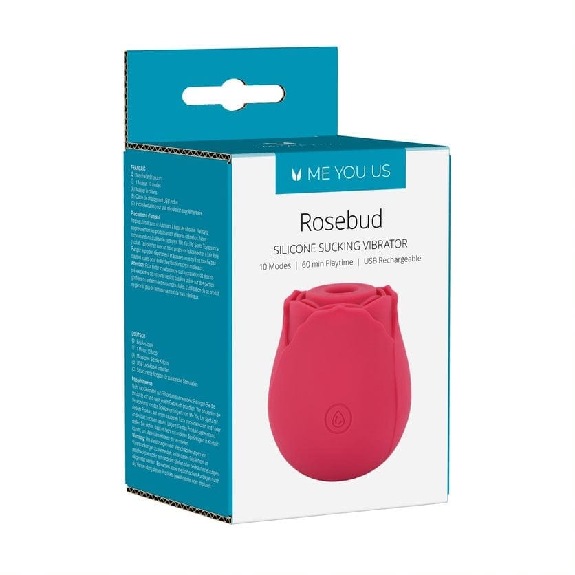 Me You Us - Rosebud Clitoral Suction Vibe - USB Rechargeable Me You Us - For Me To Love