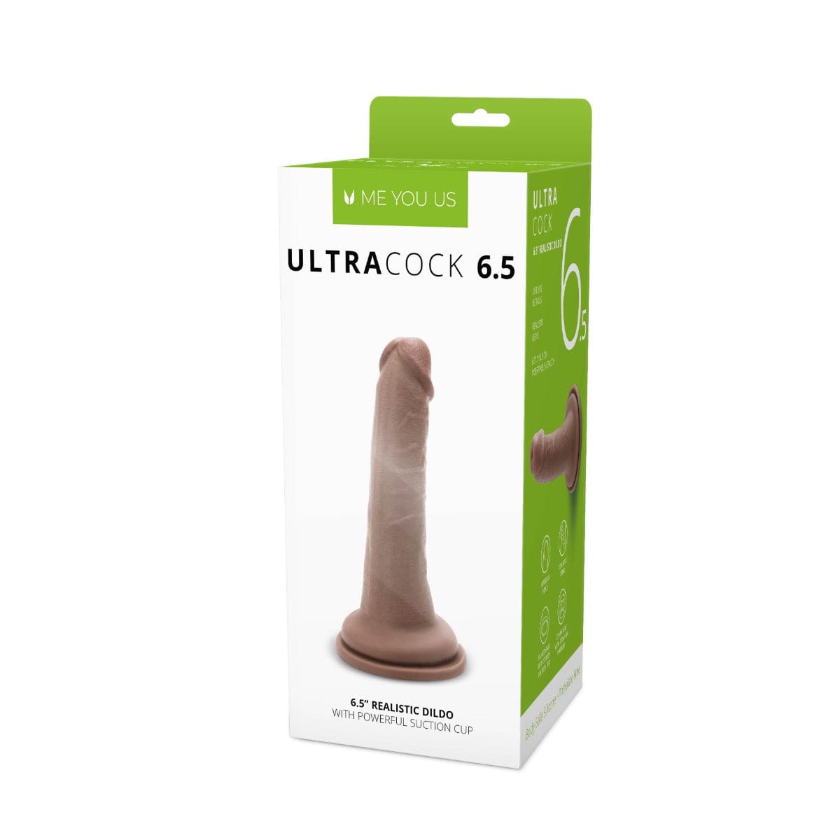 Me You Us Ultra Cock 6.5" Caramel Realistic Dildo with Suction Cup Base Me You Us - For Me To Love