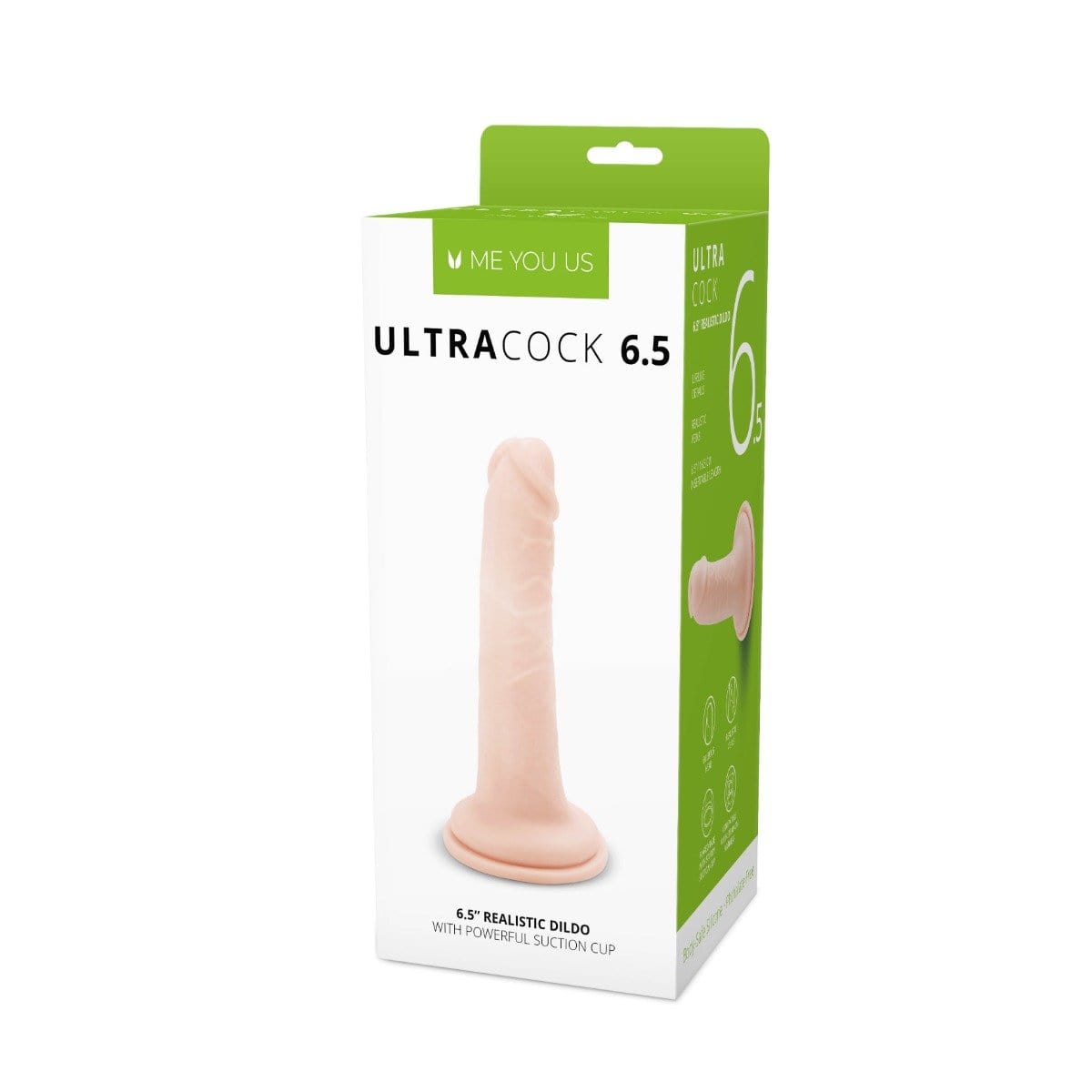 Me You Us Ultra Cock 6.5" Realistic Dildo with Suction Cup Me You Us - For Me To Love