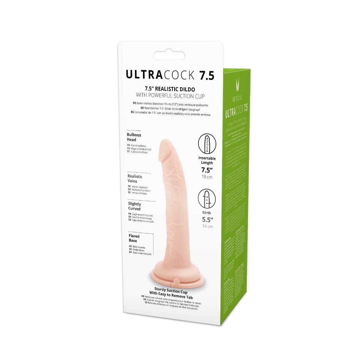 Me You Us Ultra Cock 7.5" Realistic Dildo with Suction Cup Me You Us - For Me To Love