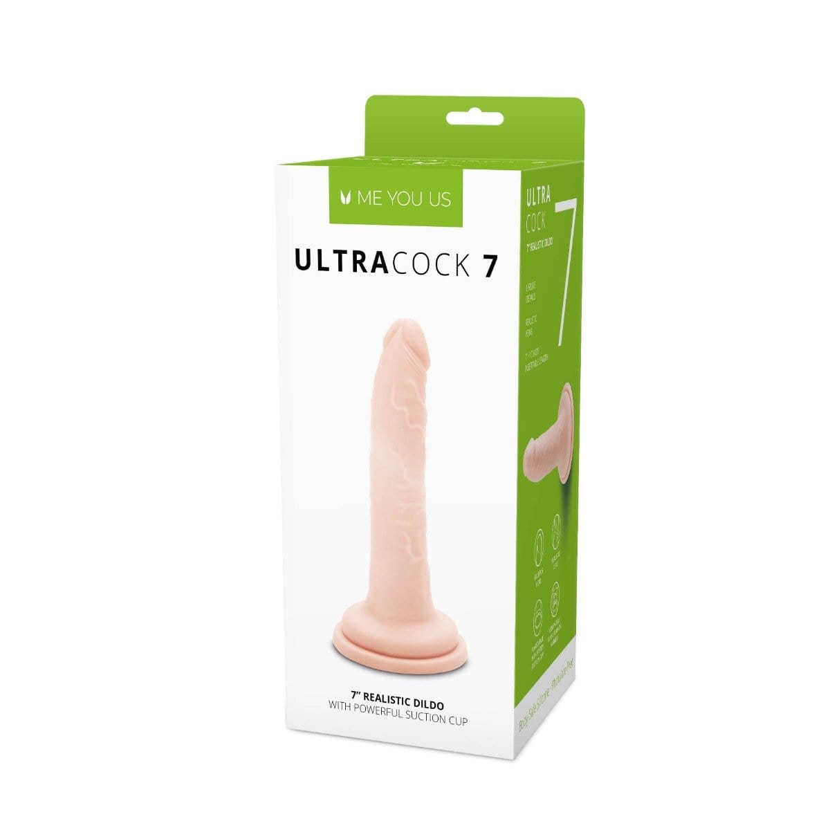 Me You Us Ultra Cock 7" Realistic Dildo with Suction Cup Me You Us - For Me To Love