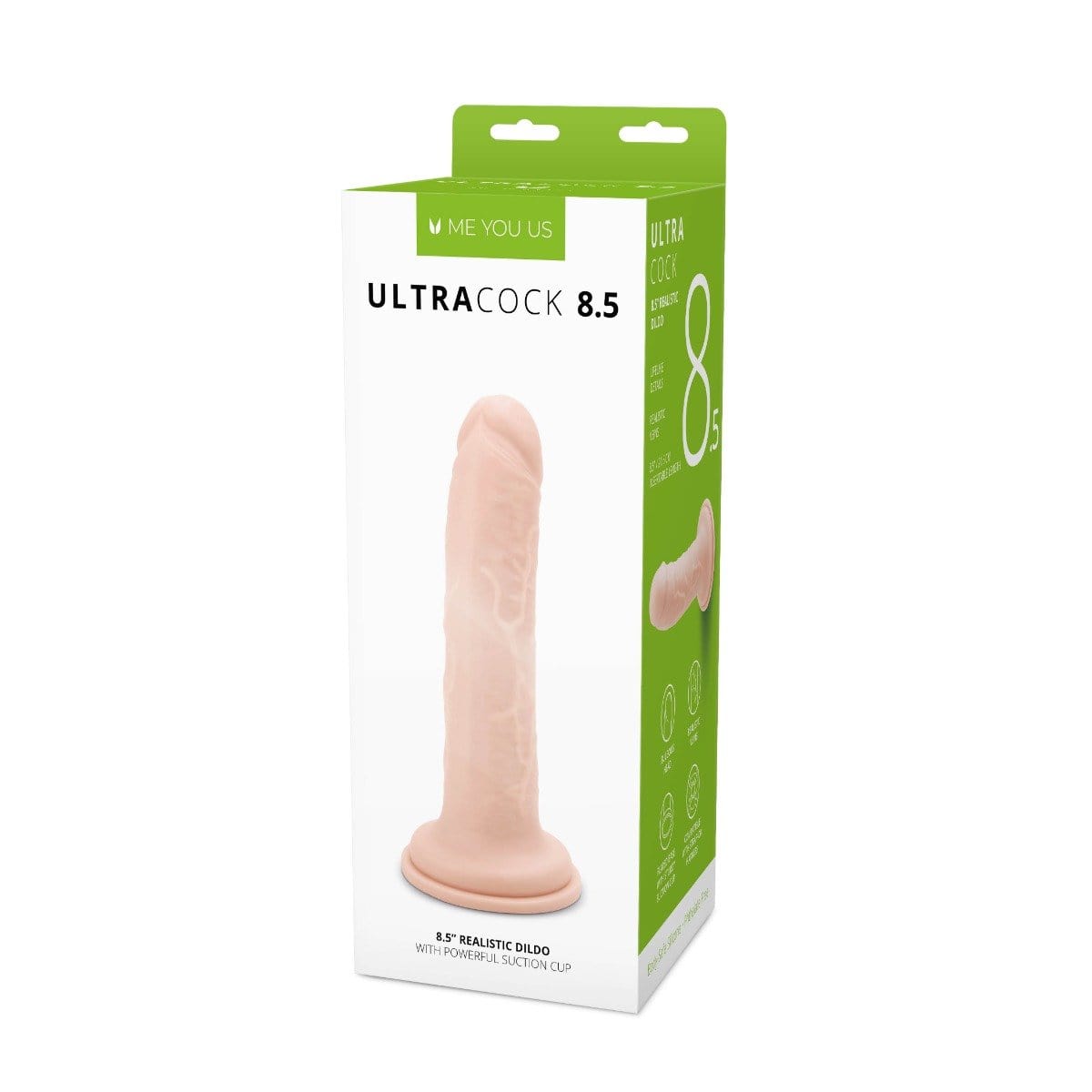 Me You Us Ultra Cock 8.5" Realistic Dildo with Suction Cup Me You Us - For Me To Love