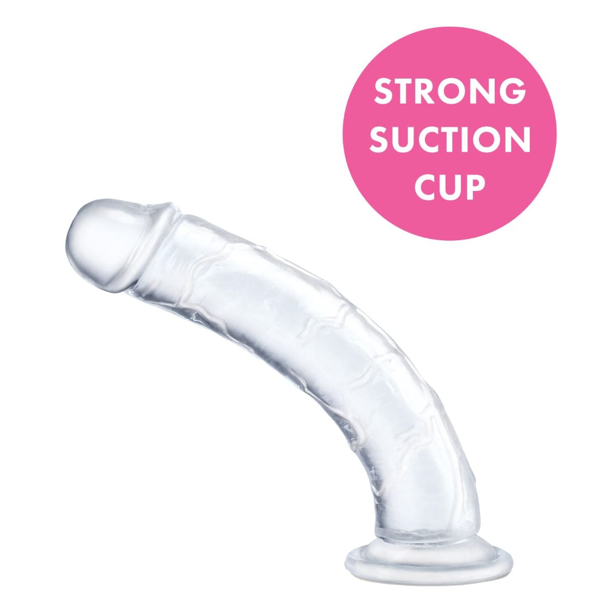 Me You Us - Ultra Cock Clear Jelly Dong with Suction Base | 7.5 inches Me You Us - For Me To Love