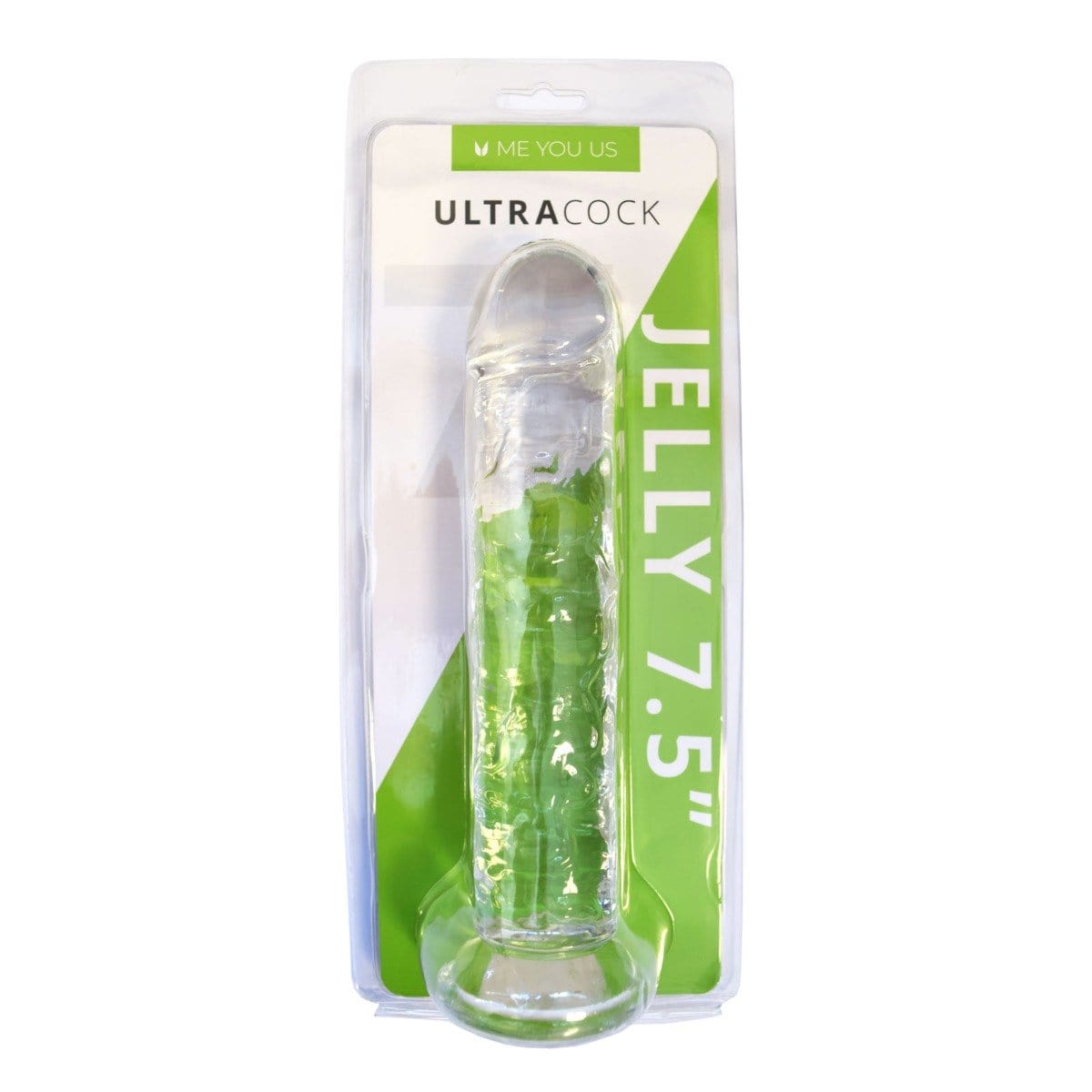 Me You Us - Ultra Cock Clear Jelly Dong with Suction Base | 7.5 inches Me You Us - For Me To Love