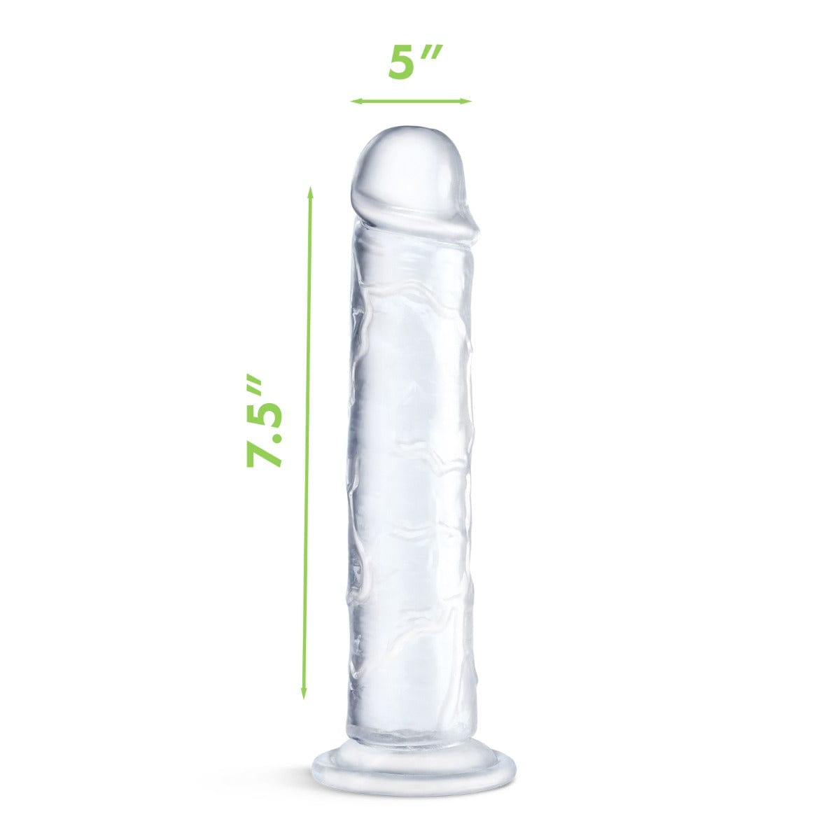 Me You Us - Ultra Cock Clear Jelly Dong with Suction Base | 7.5 inches Me You Us - For Me To Love