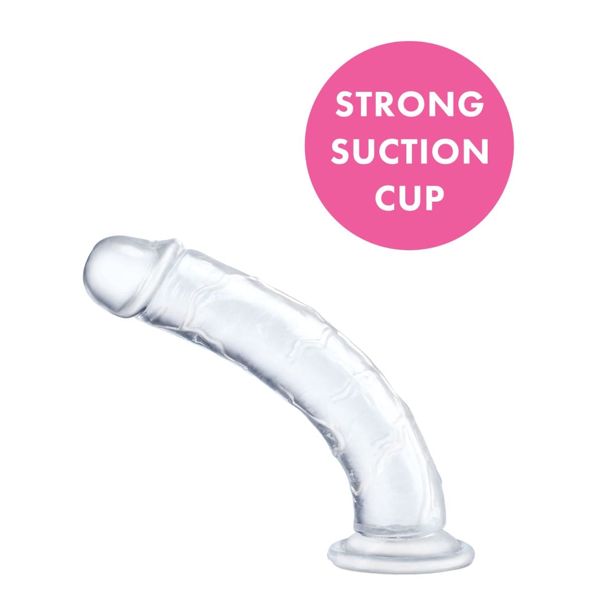 Me You Us - Ultra Cock Clear Jelly Dong with Suction Cup Base | 7 inches Me You Us - For Me To Love