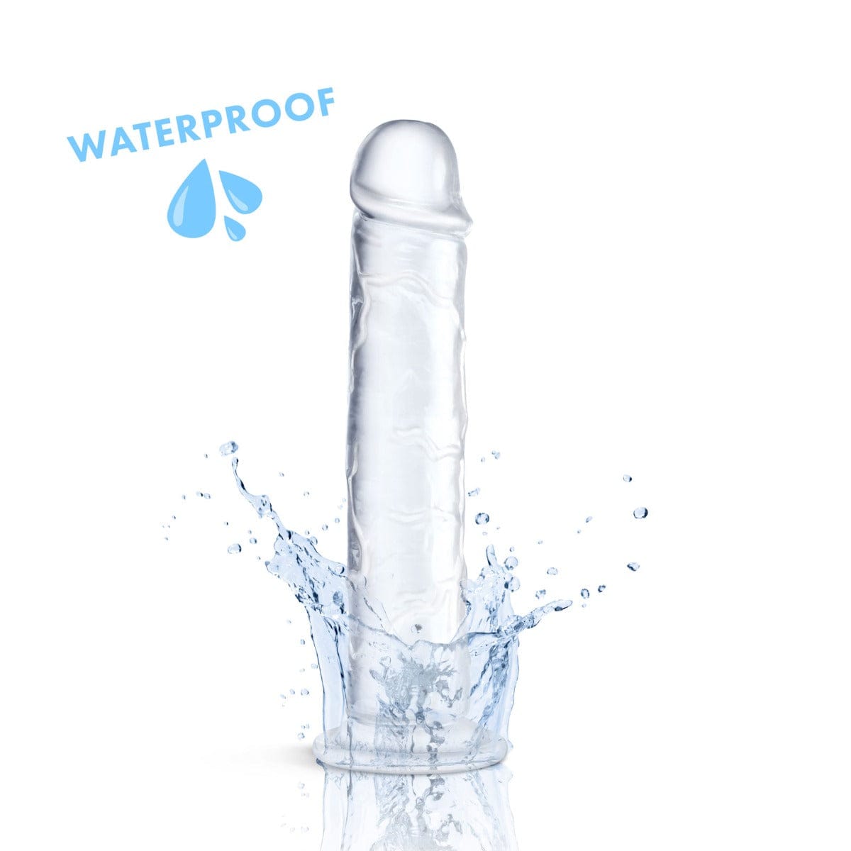 Me You Us - Ultra Cock Clear Jelly Dong with Suction Cup Base | 8.5 inches Me You Us - For Me To Love