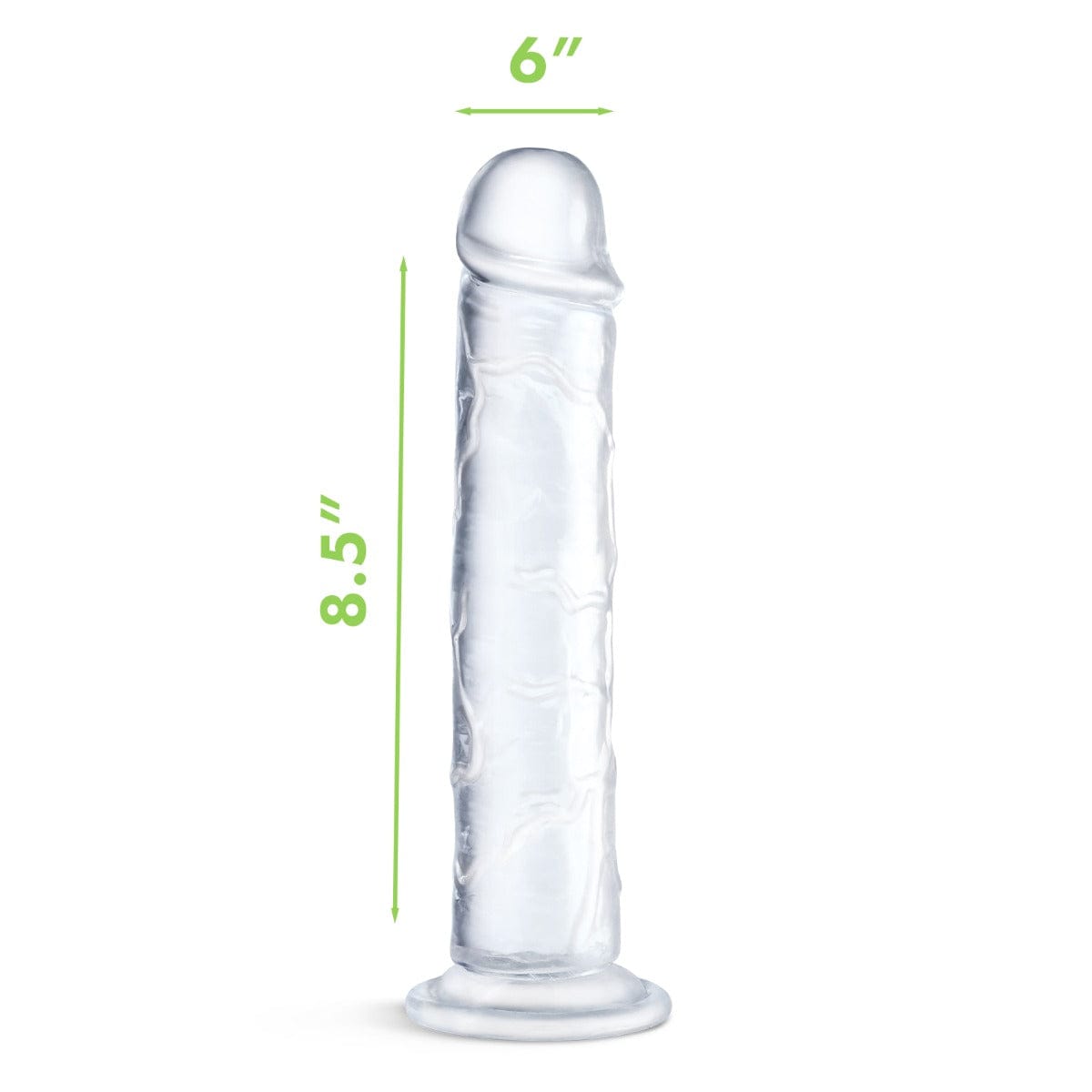 Me You Us - Ultra Cock Clear Jelly Dong with Suction Cup Base | 8.5 inches Me You Us - For Me To Love