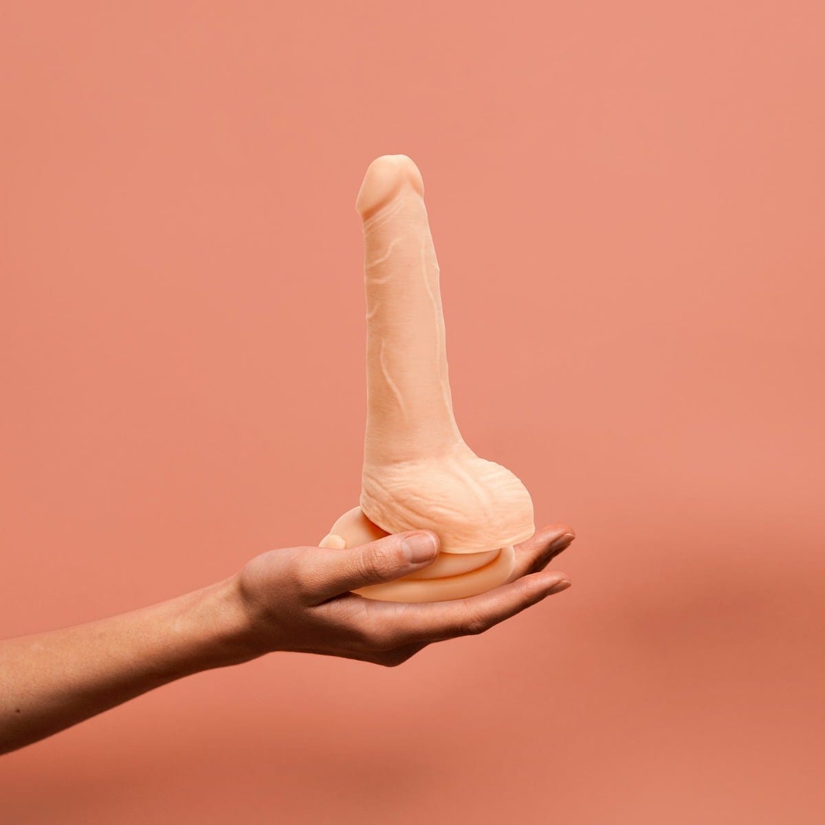 Me You Us - Ultra Cock Dual Density Dildo with Balls and Suction Cup Base | 6 inches Me You Us - For Me To Love