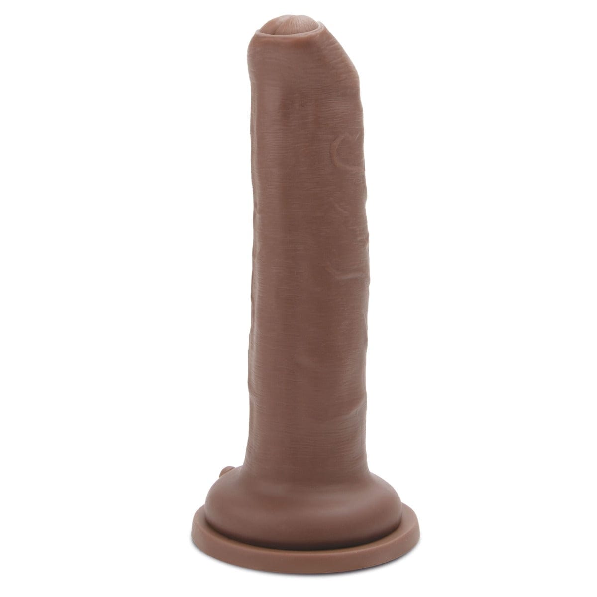 Me You Us Uncut Ultra Cock 7" Caramel Realistic Dildo with Suction Cup Base Me You Us - For Me To Love