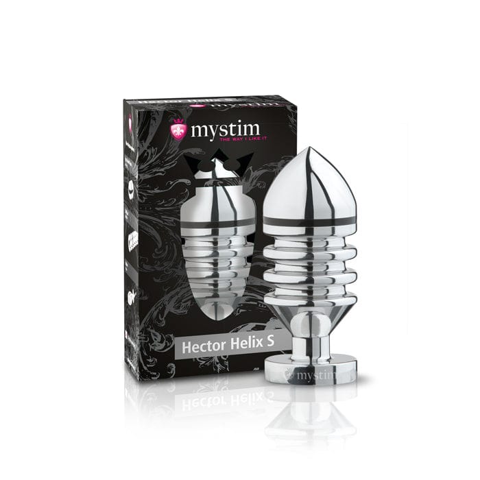 Mystim Electro Stimulation - Hector Helix Butt Plug | Choice of Large or Small Small Mystim - For Me To Love