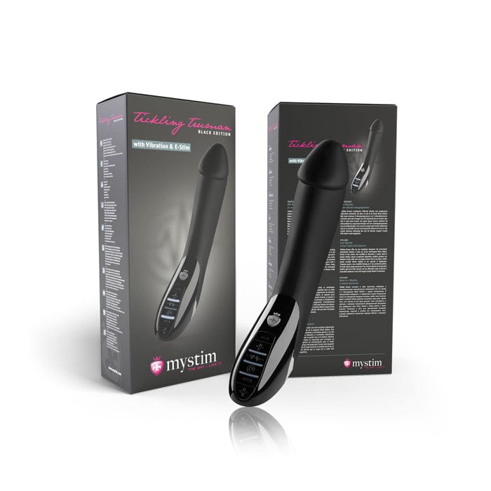 Mystim Tickling Truman Estim Vibrator Black Edition Mystim - For Me To Love