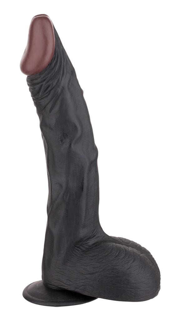 Nanma - Hoodlum Realistic Dildo with Suction Cup Base | Black 11.5 inches Nanma - For Me To Love