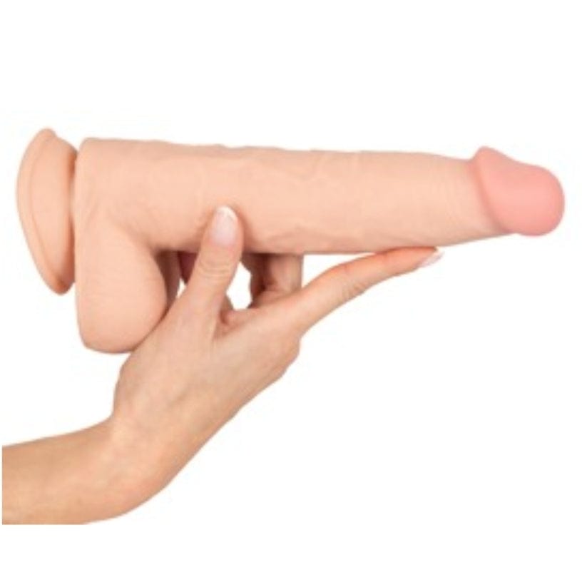 natural skin Dildo with movable Skin 7.5 inch