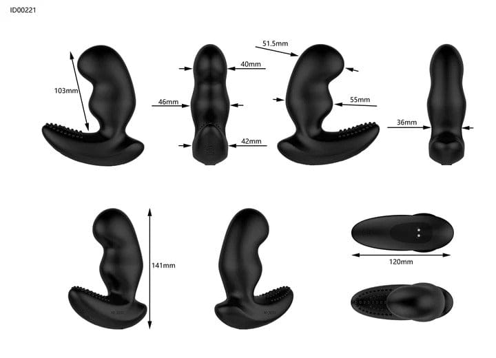 Nexus - RIDE EXTREME Dual Motor Remote Control Prostate Vibrator | USB Rechargeable Nexus - For Me To Love