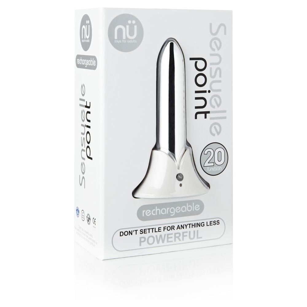 Nu Sensuelle - Point 20 Function Bullet Vibrator | Silver nu sensuelle - For Me To Love