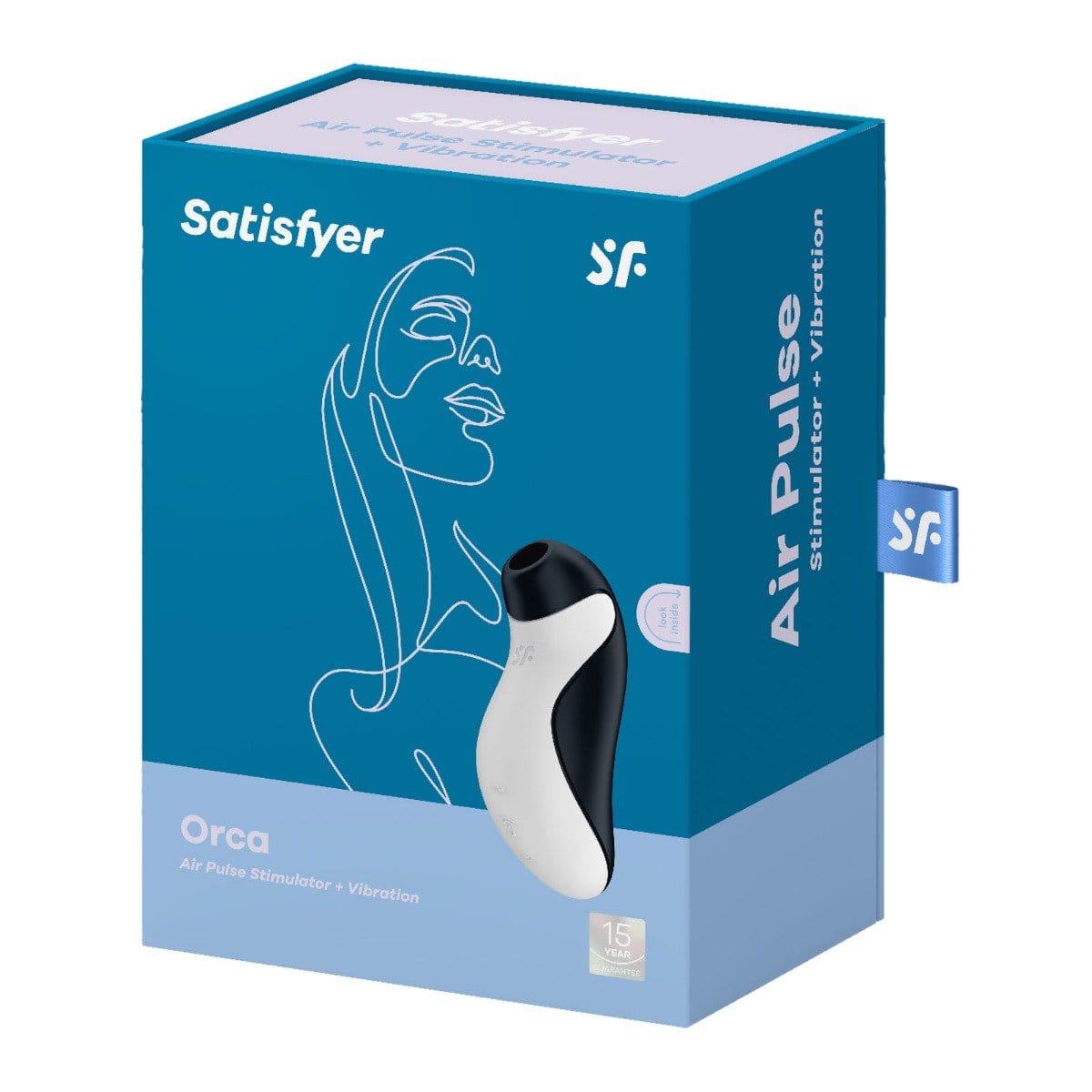 Orca Clitoral Sucking Vibe - USB Rechargeable Satisfyer - For Me To Love