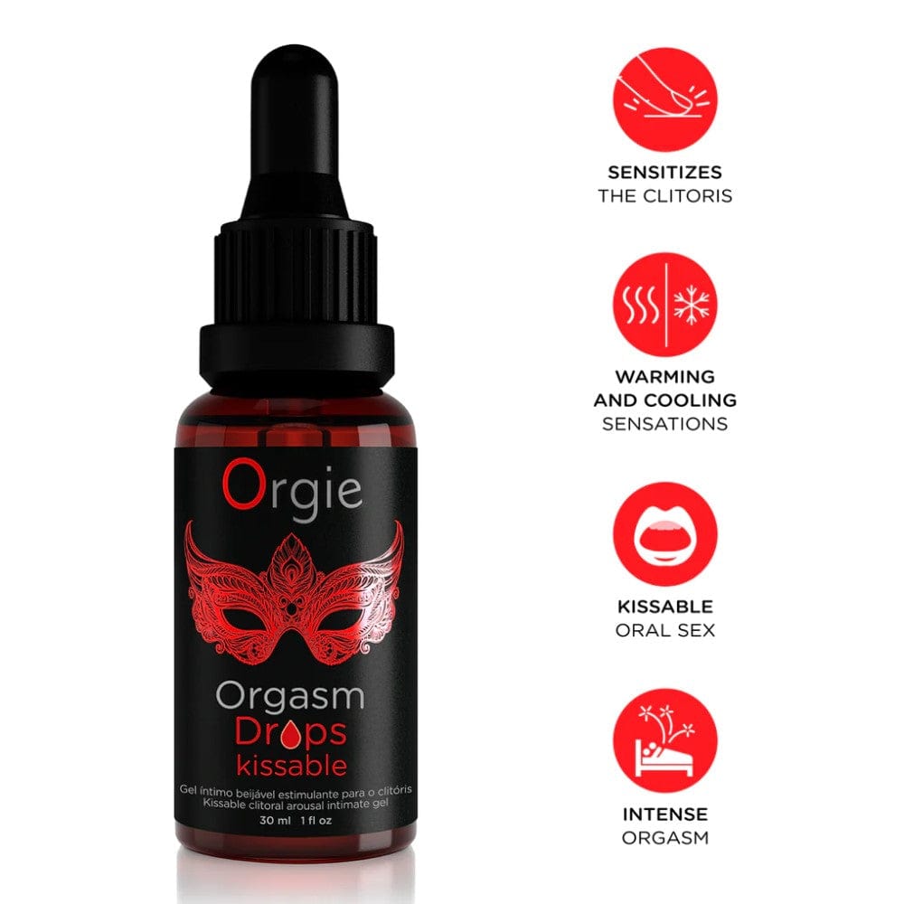Orgie ORGIE ORGASM DROPS - KISSABLE CLITORAL AROUSAL SERUM 30ml