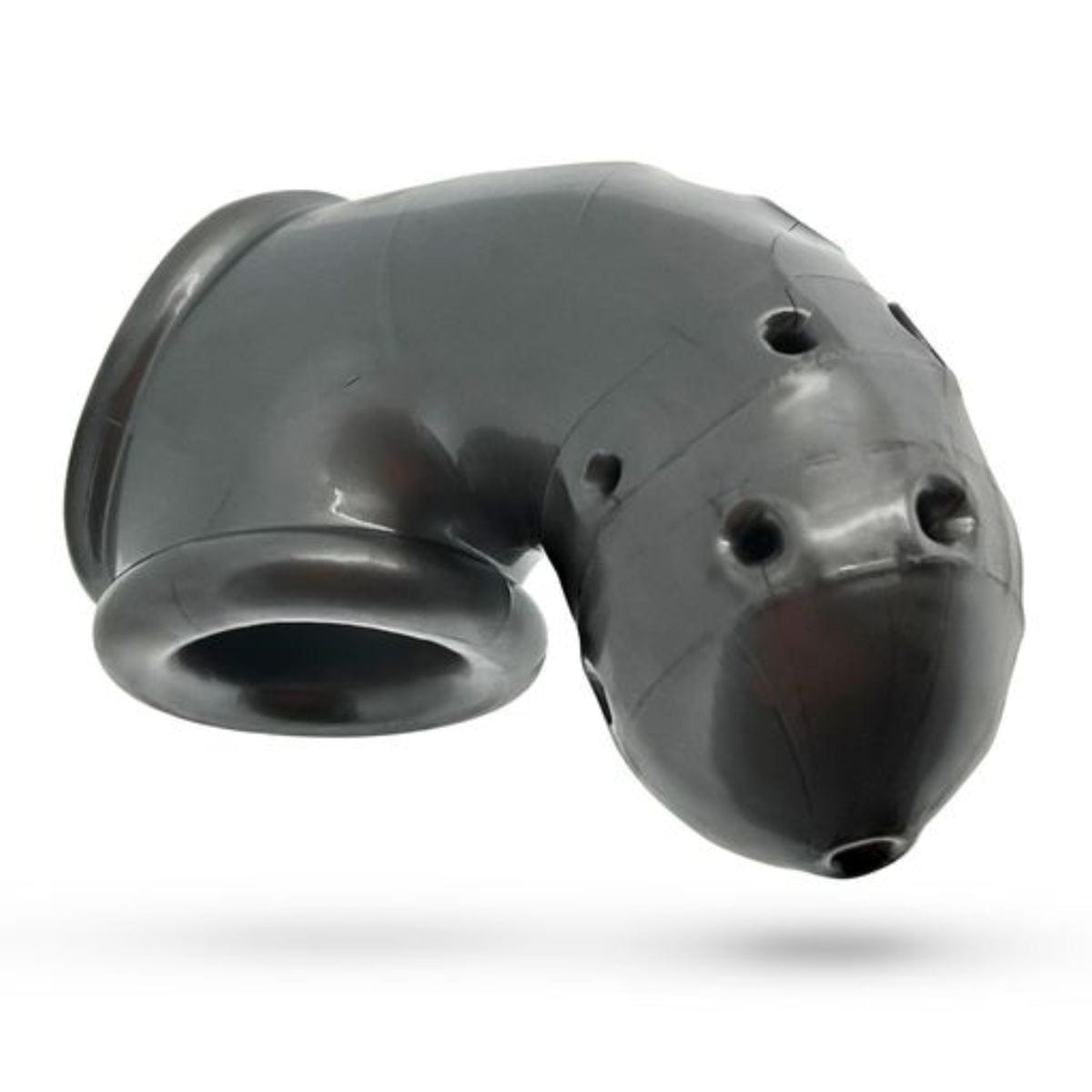 Oxballs - AIRLOCK air-lite vented chastity BLACK STEEL | Length 4.5 inches Oxballs - For Me To Love
