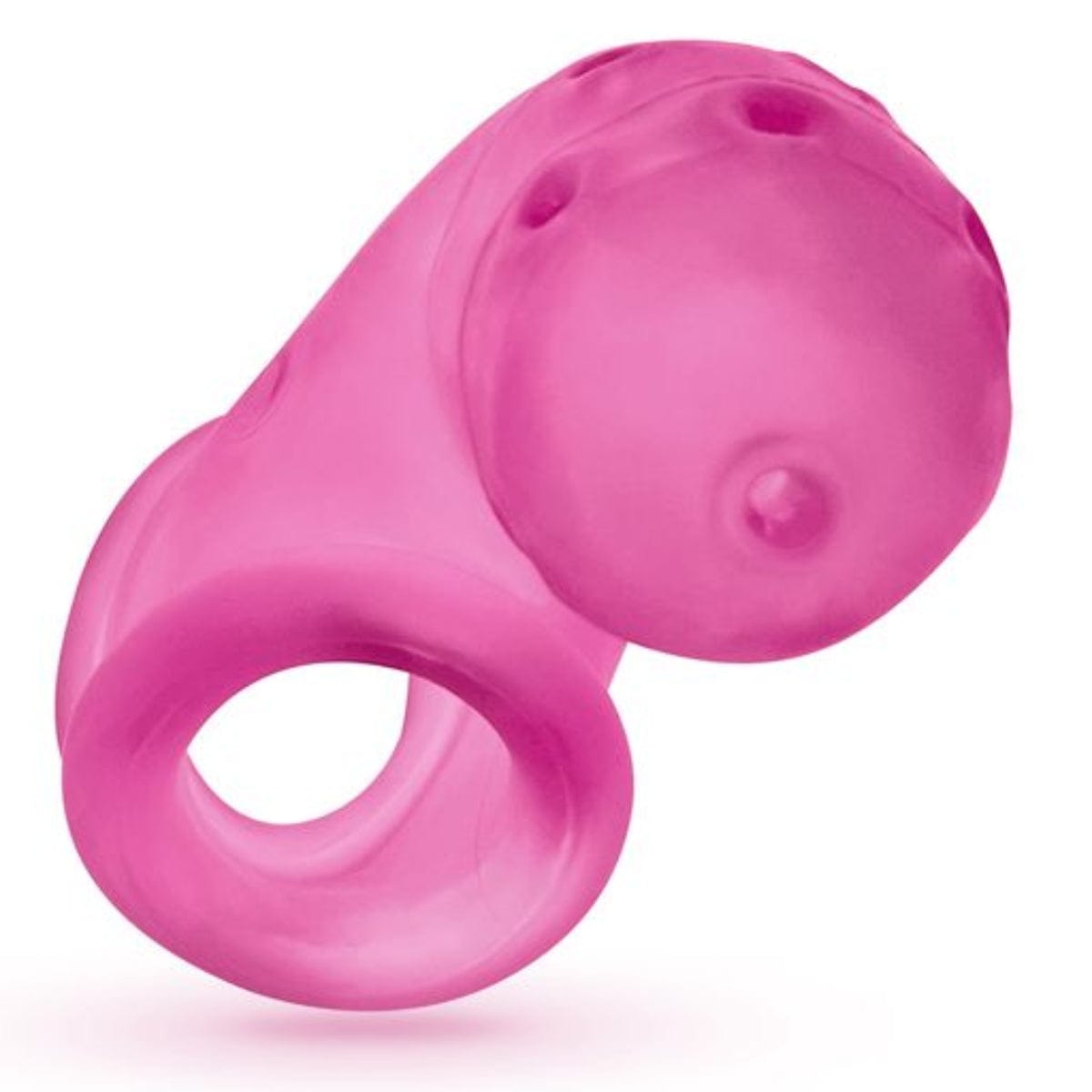 Oxballs - AIRLOCK air-lite vented chastity PINK ICE | Length 4.5 inches Oxballs - For Me To Love