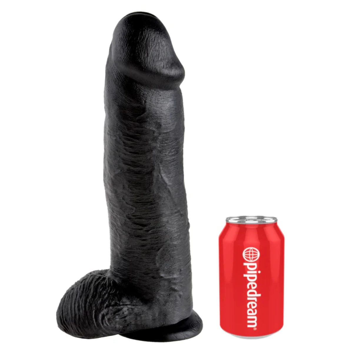 Pipedream - King Cock Extreme Black Dildo with Suction Cup Base | 12 inches Pipedream - For Me To Love