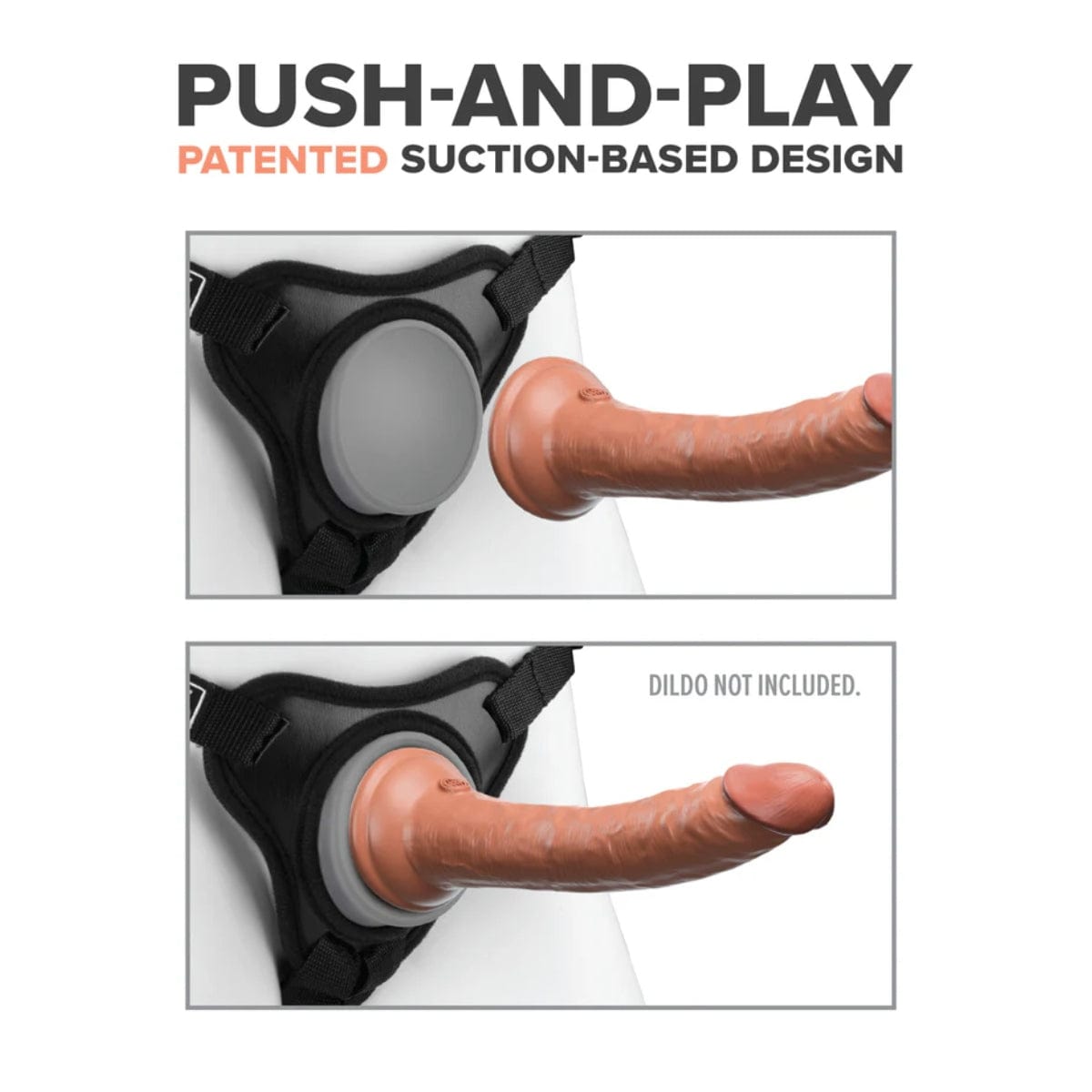 Pipedreams - Body Dock Elite Mini Strap-on Harness | Suction Cup Base Pipedream - For Me To Love