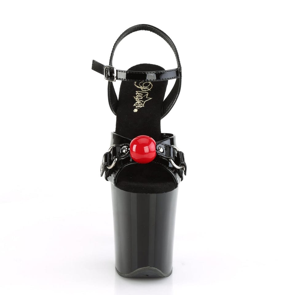 Pleaser - Flamingo 809GB Gag Ball Platform Stiletto's with 8 inch Heel | UK 2-9 Pleaser - For Me To Love