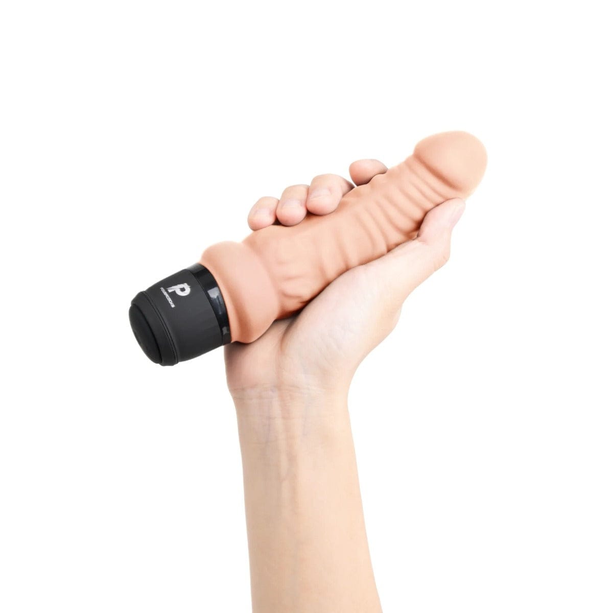 Powercocks - USB Rechargeable Realistic Vibrator | Flesh 6 inches Powercocks - For Me To Love