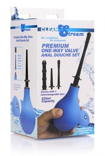 Premium One-way Valve Anal Douche Set | 225ml Capacity Cleanstream - For Me To Love