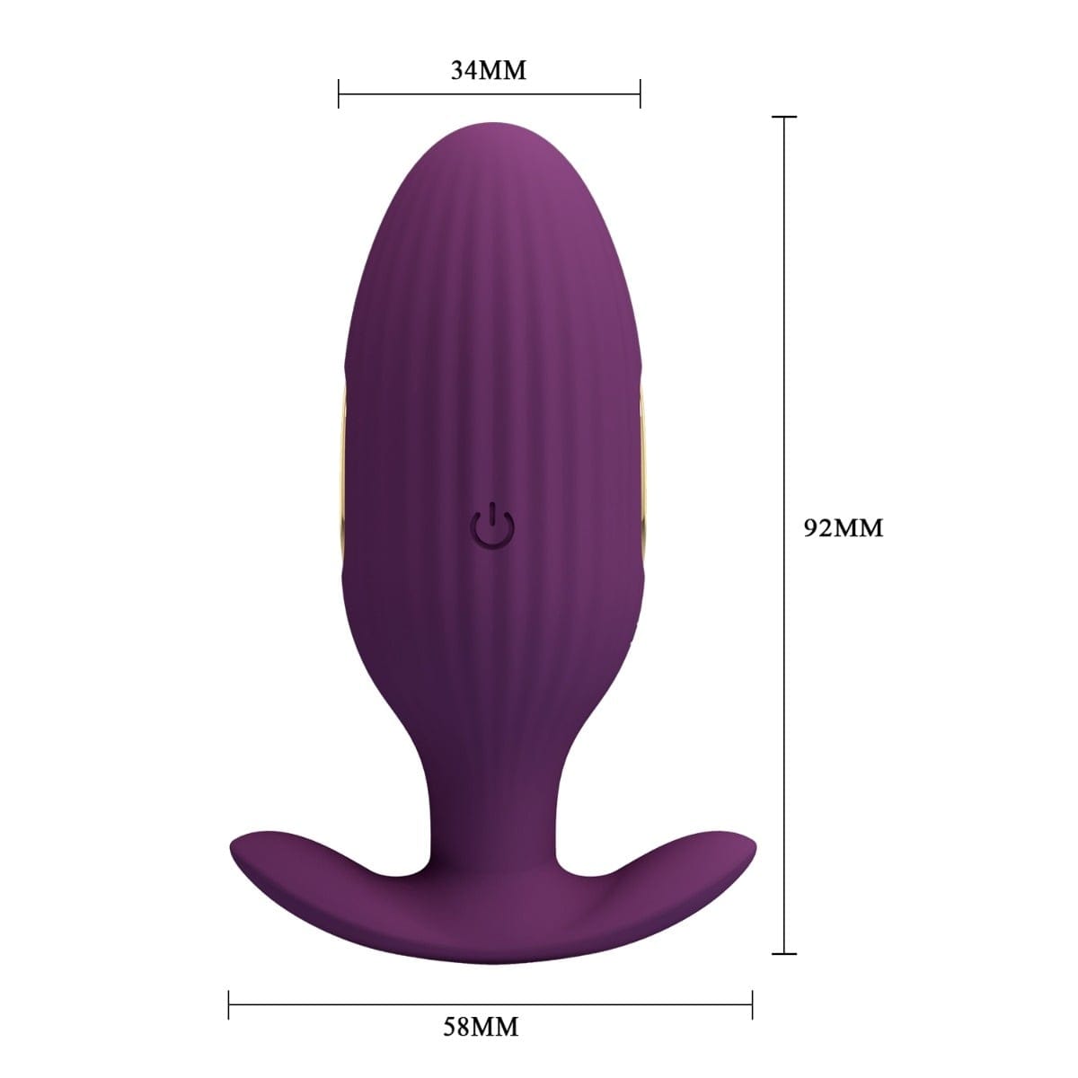 Pretty Love - Jefferson Vibrating Butt Plug with Stimulating Electro Shock Function | App Controlled Pretty Love - For Me To Love