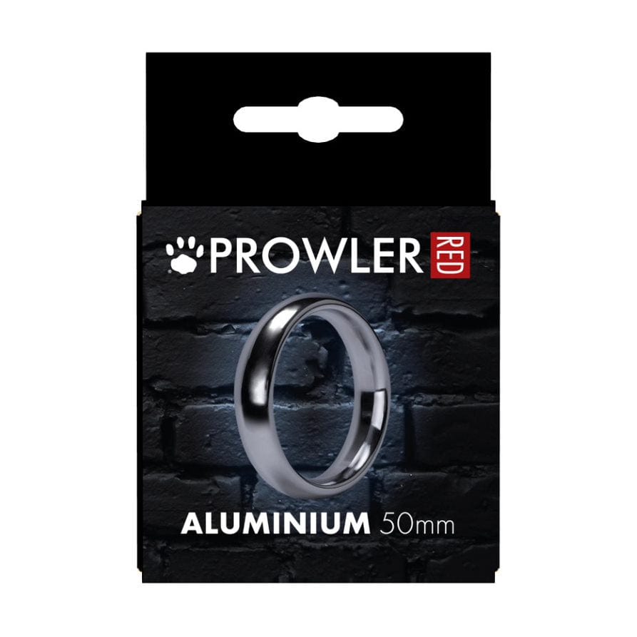 prowler red 50mm Prowler RED Silver Ring, choice of 3 sizes