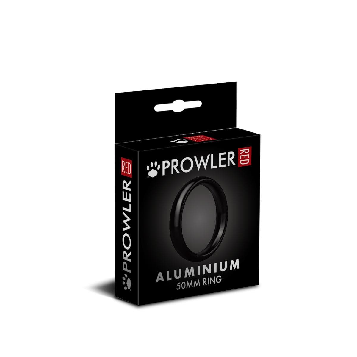 Prowler RED - Black Aluminium Cock Ring | Choice of 3 sizes 50mm prowler red - For Me To Love