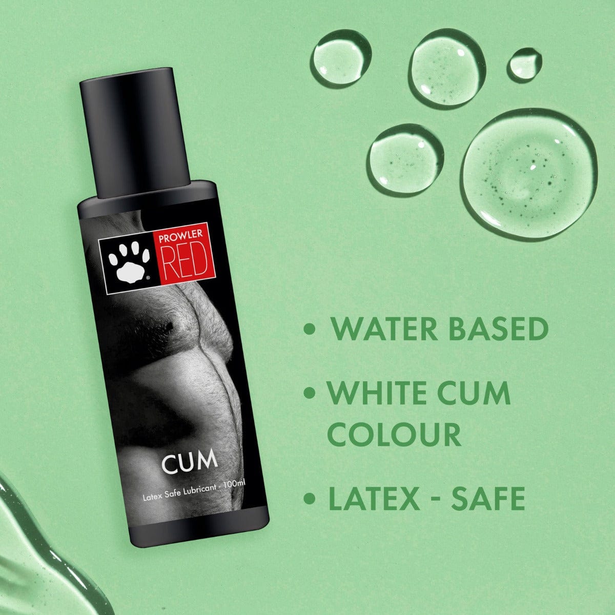 Prowler RED - C*m Water-based Lube | 100ml prowler red - For Me To Love