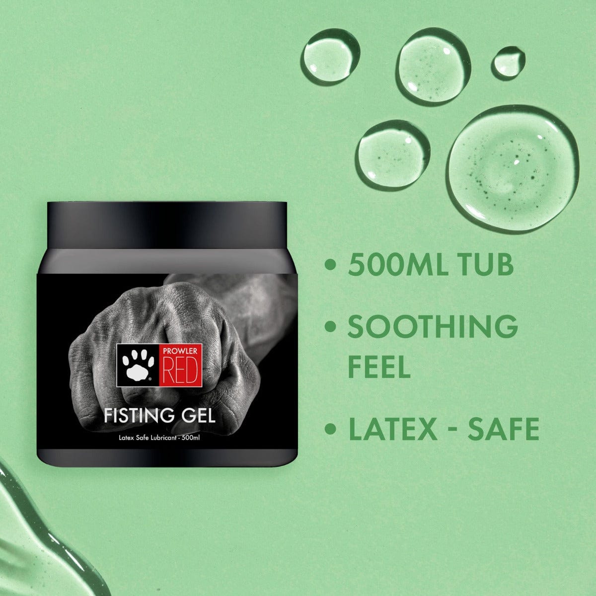 Prowler RED - Fisting Gel | 500ml prowler red - For Me To Love